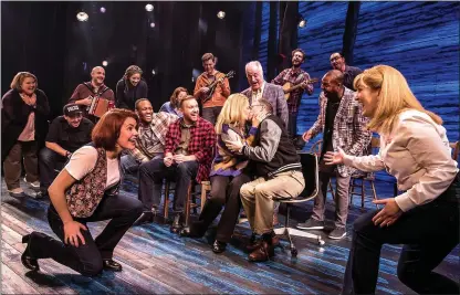  ??  ?? DOWN TO EARTH: Come From Away told of the comfort in company amid the terror of 9/11