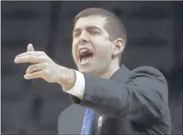  ?? SETH WENIG/ASSOCIATED PRESS FILES ?? With a record of success at the collegiate level, Butler coach Brad Stevens will make his NBA debut as the new coach of the Boston Celtics. He has no NBA experience as a player or coach.