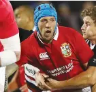  ??  ?? Hoping: James Haskell, left, and Justin Tipuric