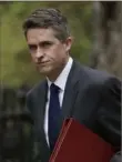  ??  ?? Gavin Williamson arrives for a cabinet meeting last month in London.