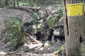  ?? Hearst Connecticu­t Media file photo ?? Tory’s Cave Preserve, off Route 7 in New Milford, Thursday, June 2, 2016.