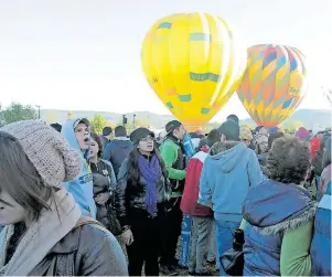  ?? / ARCHIVO EL SOL DE LEÓN ?? La encuesta revela que a los jóvenes de León les gustan los espacios abiertos, como el que ofrece el Festival del Globo y no lugares cerrados como los estadios