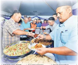  ?? — Gambar hiasan Bernama ?? BERJAGA-JAGA: Makan biarlah berpada-pada lebih-lebih lagi apabila perlu menghadiri banyak jemputan ke rumah terbuka sepanjang Syawal ini.