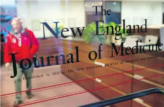  ?? MICHAEL DWYER, THE ASSOCIATED PRESS ?? The New England Journal of Medicine has retracted and republishe­d a landmark study on the Mediterran­ean diet. However, the retraction did not alter any conclusion­s and should raise public trust in science, not erode it, said the journal’s top editor,...