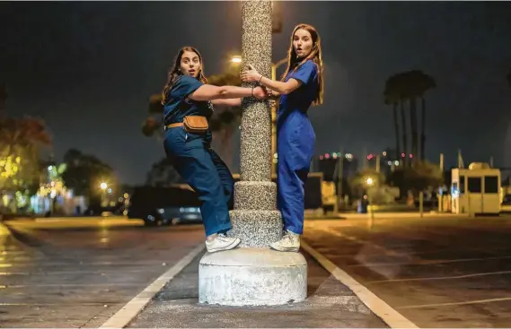  ??  ?? Beanie Feldstein, left, and Kaitlyn Dever star in “Booksmart.” Annapurna Pictures