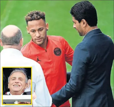 ??  ?? SORPRESA. El Barcelona tendrá que explicar bien la comisión de André Cury por la marcha de Neymar.