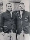  ?? ?? BROTHERS Boy (on the left) and Fanie Louw were the starting props when the Boks crushed the All Blacks at Eden Park in 1937