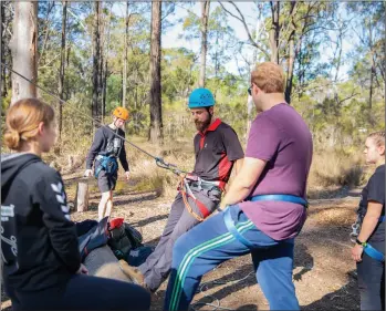  ??  ?? Connect to the natural world, Enhanced Personal Growth &amp; Strengthen­ed Sense of Community are the three pillars of the new YMCA NSW Outdoor Education &amp; Camping Learning Framework.