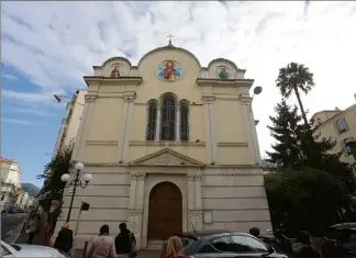  ??  ?? L’Associatio­n cultuelle orthodoxe de Russie conserve l’église Saint-Nicolas et Sainte-Alexandra de Nice.