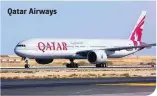  ??  ?? Qatar Airways