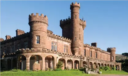  ?? Photograph: Vincent Lowe/Alamy ?? Kinloch Castle: ‘Rum’s cleared Gaelic communitie­s left no mansion to mark them.’