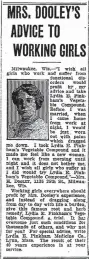  ??  ?? The respectabi­lity of the phrase “working girl” is seen in this ad for Lydia E. Pinkham’s Vegetable Compound, which appeared often in Little Rock newspapers in 1917 and 1918.