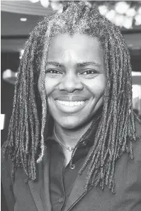  ??  ?? TRACY CHAPMAN