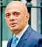  ??  ?? Sajid Javid