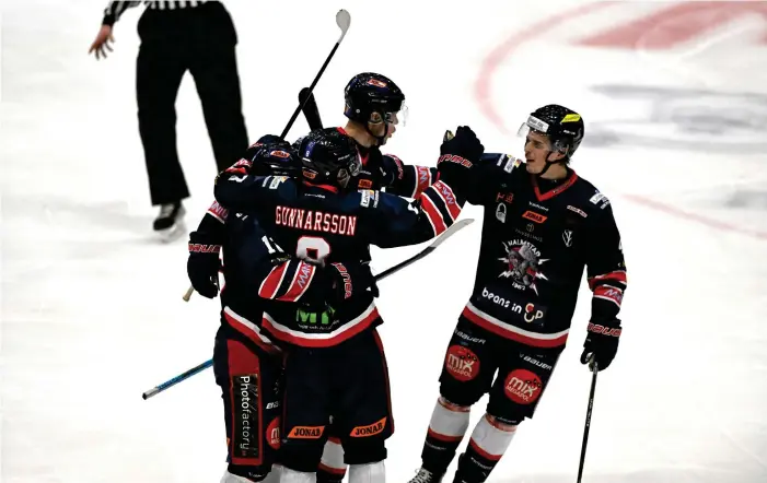  ?? BILD: ROGER LARSSON ?? Halmstad Hammers har dragit mest publik den här säsongen i Grindslant­en-matchen mot Karlskrona men har en utmaning i att locka fler betalande åskådare.