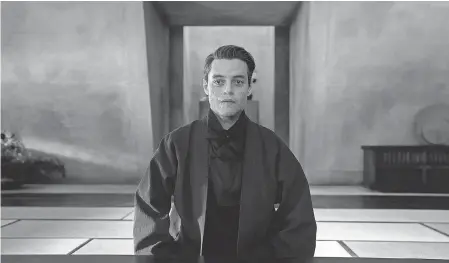  ?? NICOLA DOVE/ MGM ?? Rami Malek found that tapping into stillness was key to playing the villain Safin in “No Time To Die.”