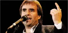  ??  ?? Chris de Burgh.