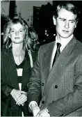  ??  ?? Ulrika, then 20, at the theatre in London with Prince Edward in 1987