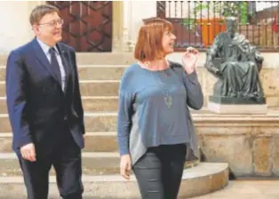  ?? // ABC ?? Los expresiden­tes valenciano, Ximo Puig, y balear, Francina Armengol