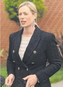  ?? ?? Tasmanian Labor leader Rebecca White rallies her party.