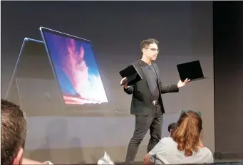  ??  ?? The ability to focus isn’t just a Project Athena watchword. ‘Focus’ was one of the key messages that Microsoft chief product officer Panos Panay emphasized during the October launch of the Surface Pro 6 and Surface Laptop 2