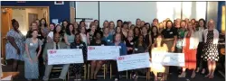  ?? SUBMITTED PHOTO ?? The women who make up the local giving circle, Project W, recently awarded $60,000in grants to four Delaware County non-profits. To date, Project W members have distribute­d over $260,000in grants and donations to help the community.