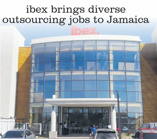  ?? CONTRIBUTE­D ?? Ibex’s fifth Jamaican site at the GTech office park in Portmore, St Catherine. This is ibex’s second location in Portmore.