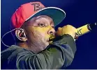  ?? GETTY IMAGES ?? Grime rapper Dizzee Rascal will headline at the festival.