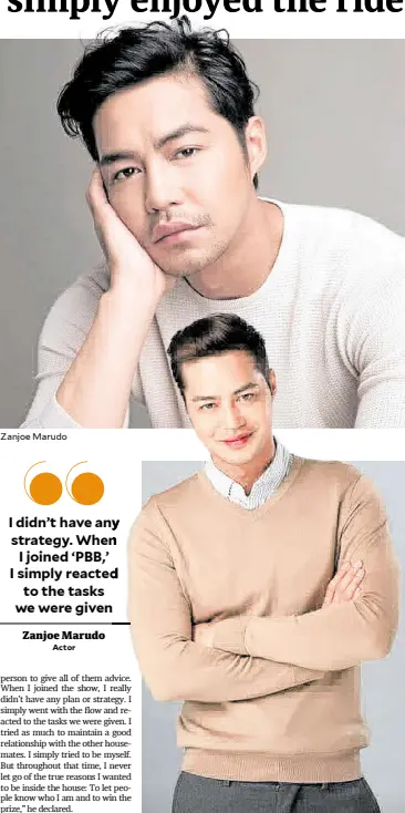 Zanjoe on 15-year show biz career: I simply enjoyed the ride - PressReader