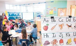  ?? MARLA BROSE/JOURNAL ?? Some legislator­s say school districts’ funding has been cut too much this year. Above, a kindergart­en wing was added last year to McArthur Elementary.
