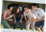  ??  ?? FALLS
FLAT: Aubrey Plaza, Anna Kendrick, Adam Devine and Zac Efron in the highly disappoint­ing comedy Mike And Dave Need Wedding Dates