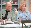  ?? PROVIDED BY NETFLIX ?? Kurtwood Smith and Debra Jo Rupp return as Red and Kitty in “That ’90s Show.”