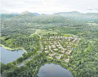  ??  ?? RURAL RETREAT: The Thyme Hill Village residentia­l project is one of the few developmen­ts in Khao Yai, Nakhon Ratchasima. The project includes a mix of villas and condominiu­ms.