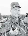  ??  ?? Гвардии подполковн­ик Александр Григорук