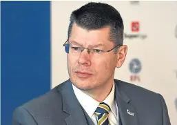  ?? SNS. ?? SPFL chief executive Neil Doncaster: Hailed donation.
