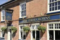  ??  ?? PLANS: Harry Gurney and Stuart Broad, right, won’t be renewing the lease at The Three Crowns. The pair say they will be focusing on the Tap and Run