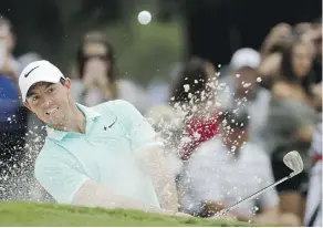  ?? CHRIS CARLSON/THE ASSOCIATED PRESS/FILE ?? Rory McIlroy plans to play at least eight tournament­s leading into the Masters next year.