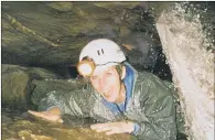  ?? PICTURE: Y0RKSHIRE DALES GUIDES. ?? UNDERGROUN­D: Long Churn Cave, near Ingleborou­gh in the Yorkshire Dales.