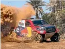  ??  ?? The long-rumoured GR Hilux could be based on the Dakar racer pictured above.