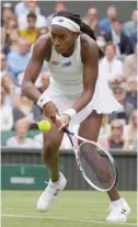  ?? KIRSTY WIGGLESWOR­TH/AP ?? Coco Gauff (above) lost to Angelique Kerber in straight sets Monday at Wimbledon.