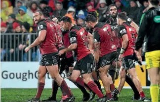  ?? GETTY IMAGES ?? The Crusaders know how to work collective­ly to shut down opposition.