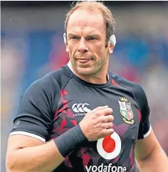  ??  ?? COMEBACK: Alun Wyn Jones was initially ruled out.