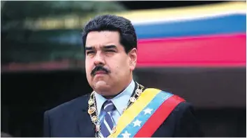  ?? ARCHIVO/LISTÍN DIARIO ?? Eicolás Maduro, presidente de Venezuela, acusó a Portugal de ÈsabotearÉ la importació­n de perniles, uno de los ingredient­es principale­s del plato navideño de ese país.