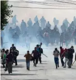  ?? AP ?? En La Paz se han escenifica­do protestas contra la reelcción de Morales.
