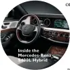  ??  ?? Inside the Mercedes- Benz S400L Hybrid