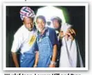 ?? ?? Wyclef Jean, Lauryn Hill and Praz of the Fugees (l. to r.) in Chicago in 1996.