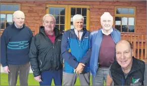  ?? ?? Second place Spring League winners (l-r): F Roche, T Shanahan, C Murphy, M O’Meara and C Martin.