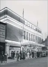  ??  ?? The opening night of the new Odeon Cinema, in the Lower High Street, Ashford in 1936; the Royal Cinema de Luxe which opened in Beaver Road in 1912