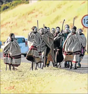  ?? Picture: MARK ANDREWS ?? NEW PLAN: The Eastern Cape's Cultural Male Circumcisi­on Bill is soon to be made a law and will assist in curbing deaths and preventing abuse of initiates in the province. The bill also states that only boys above 18 years of age could be circumcise­d
