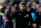  ?? ?? St Mirren manager Stephen Robinson is targeting Europe